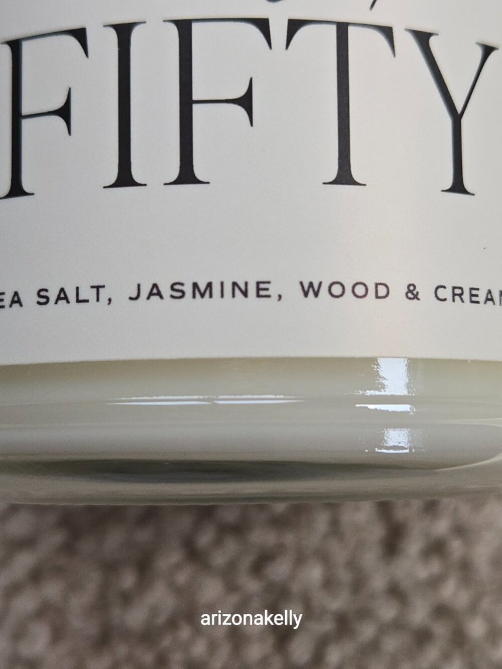 NEW 50th Birthday Scented Soy Candle Gift for 50th Birthday: "Cheers to 50!" - Picture 6 of 6